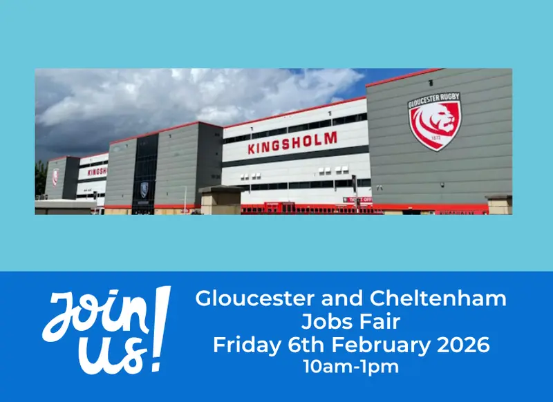 Gloucester and Cheltenham Jobs Fair| Friday 6th February 2026
