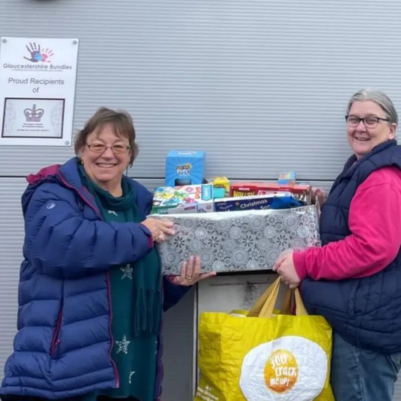 Nexus Fostering supports Gloucestershire Bundles, spreading Christmas cheer