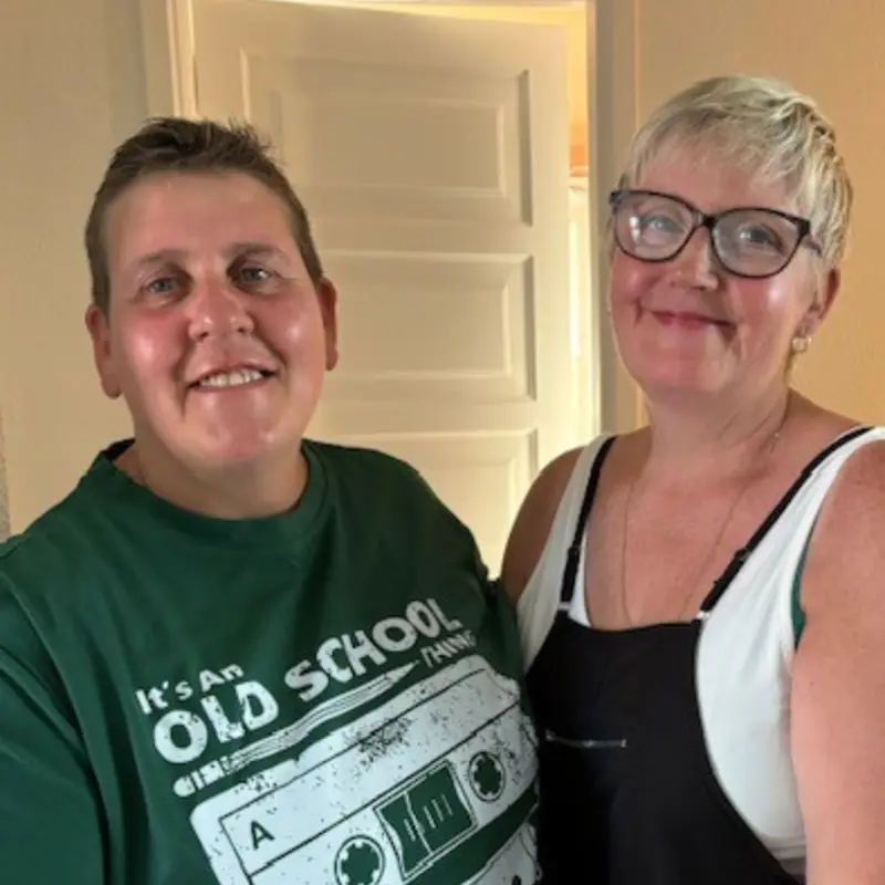 Kim and Nicola, foster carers from Birmingham