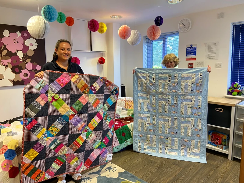 Project Linus UK donate blanket to our Cambridge office at Nexus Fostering.