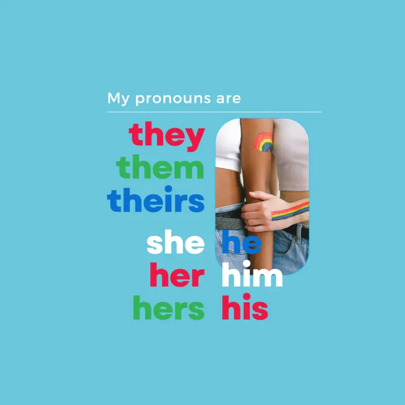 Let's Normalise Asking And Sharing Pronouns. A care leavers insight.